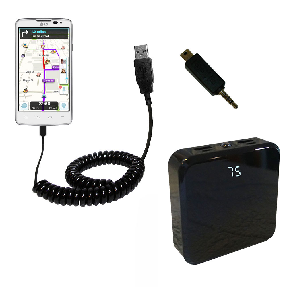 Rechargeable Pack Charger compatible with the LG L60