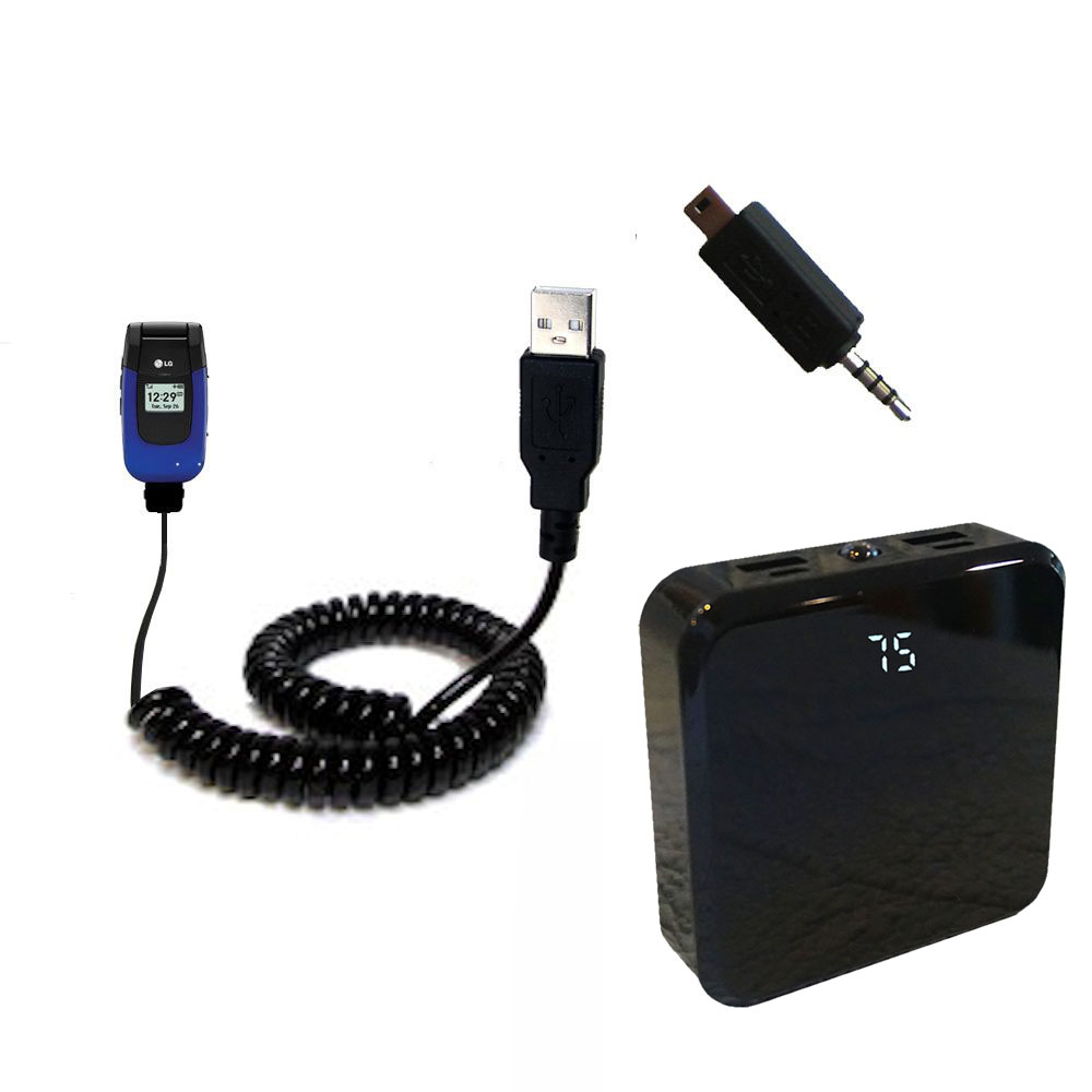 Rechargeable Pack Charger compatible with the LG LX150