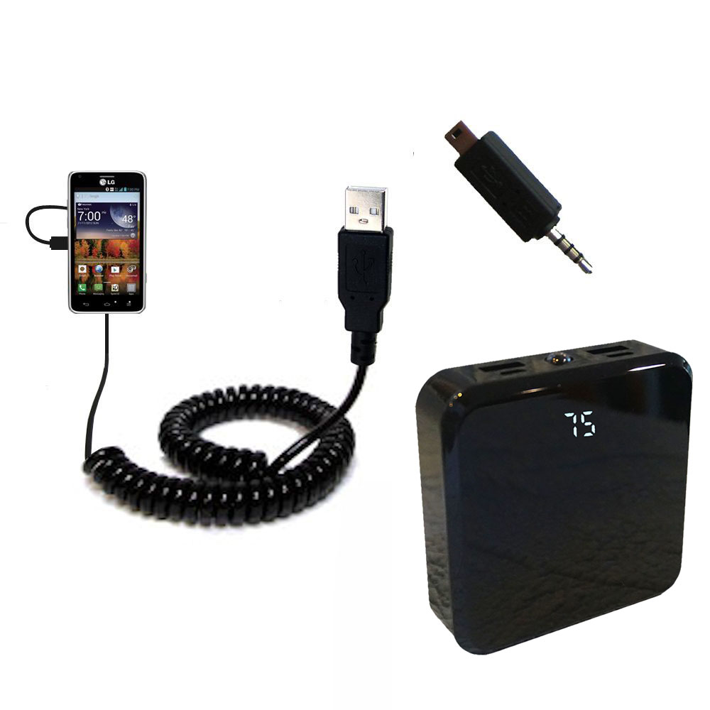 Rechargeable Pack Charger compatible with the LG Mach