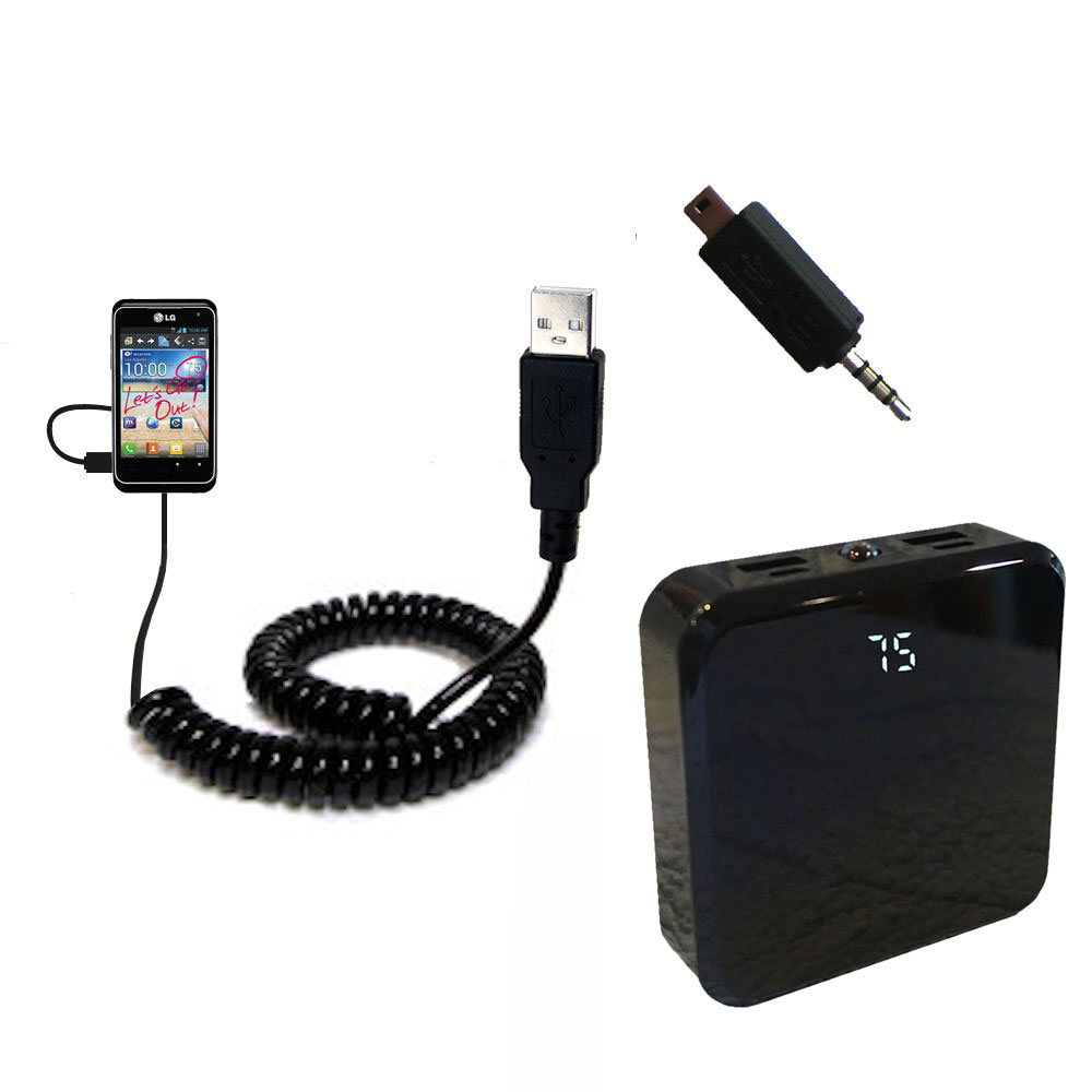 Rechargeable Pack Charger compatible with the LG Motion