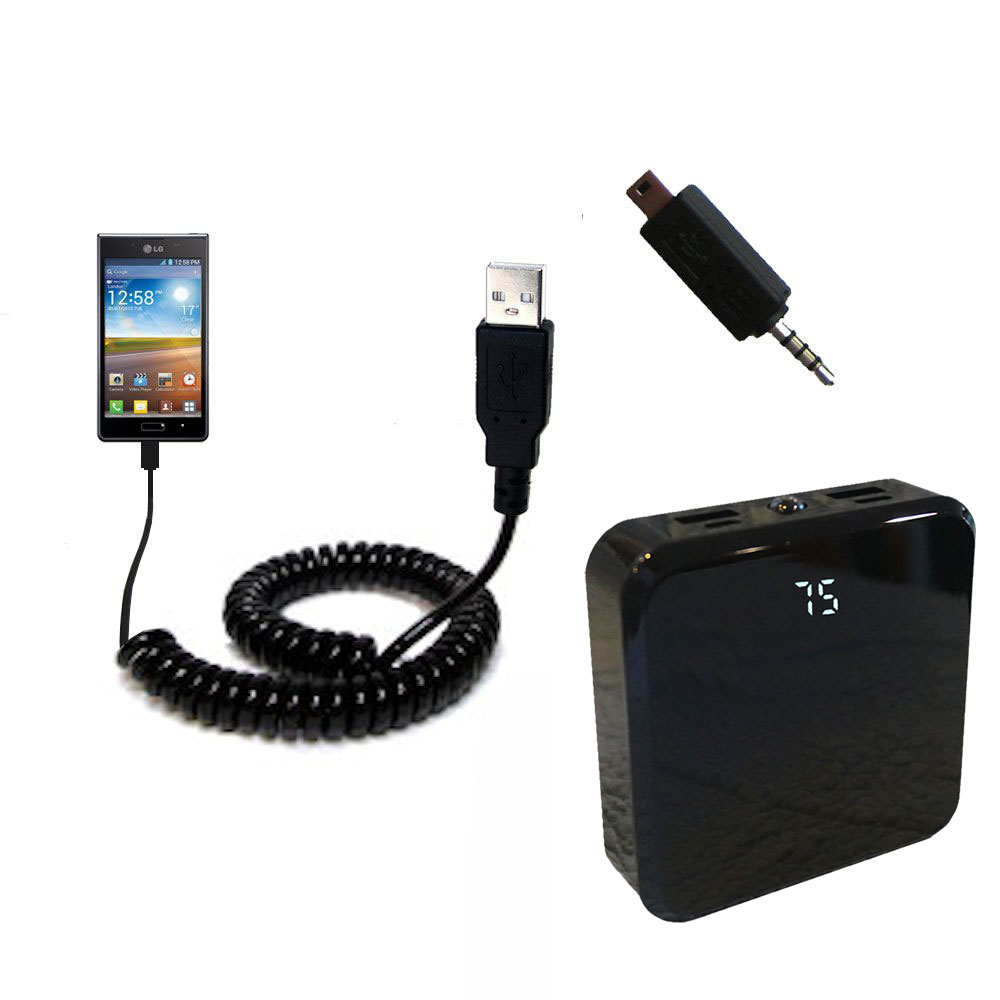 Rechargeable Pack Charger compatible with the LG Optimus L7