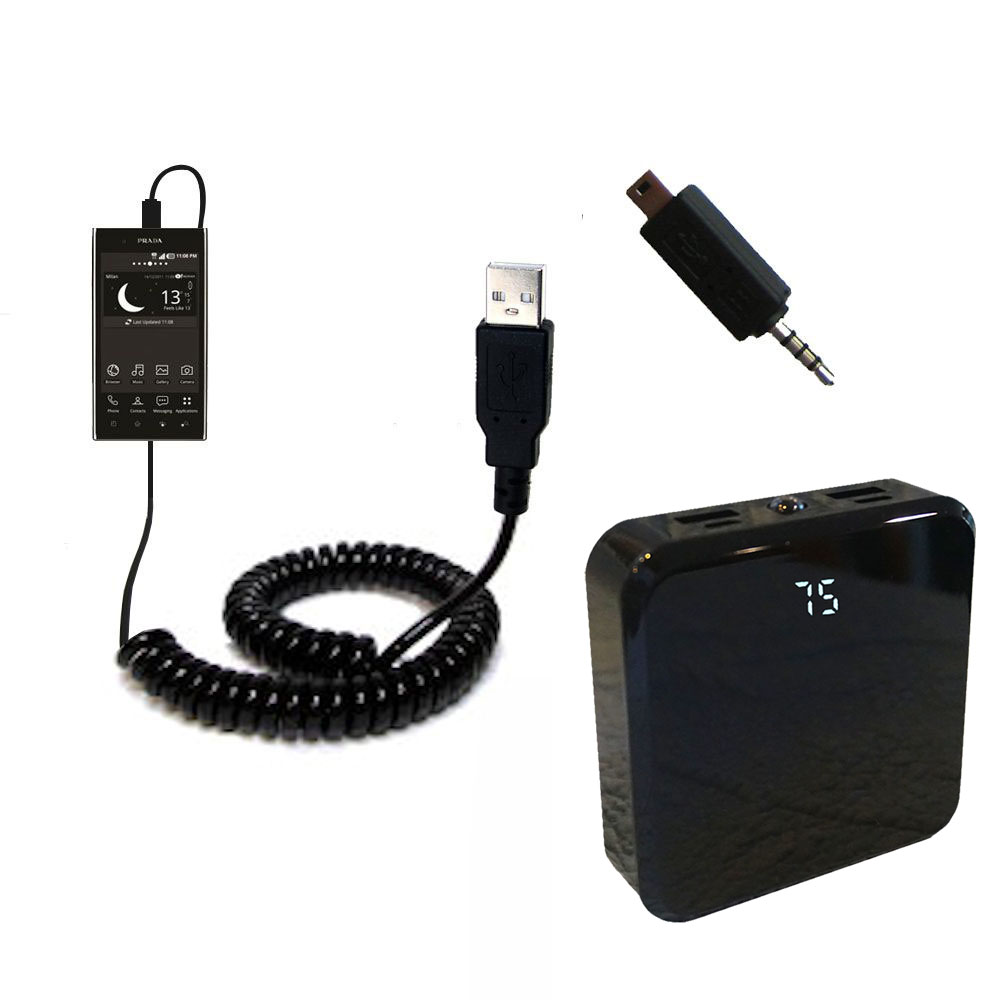 Rechargeable Pack Charger compatible with the LG P940