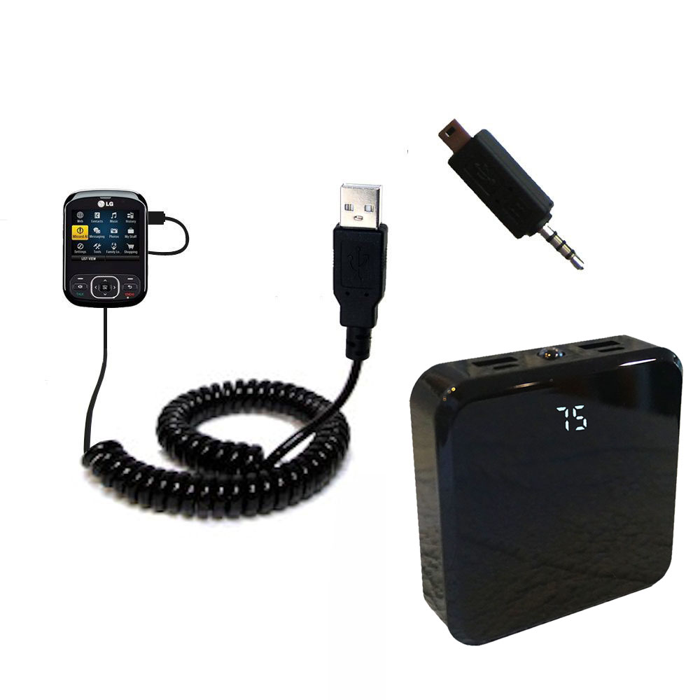 Rechargeable Pack Charger compatible with the LG Remarq LN240