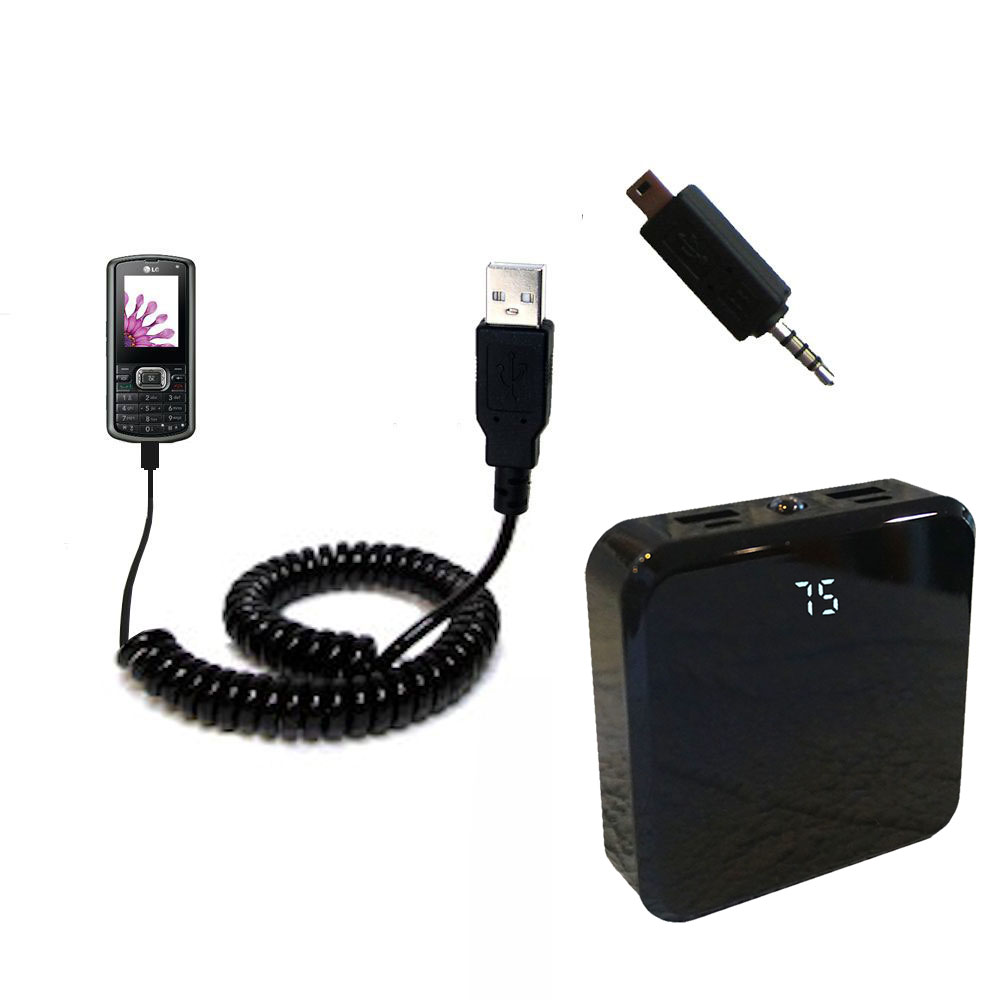 Rechargeable Pack Charger compatible with the LG UX265 UX280