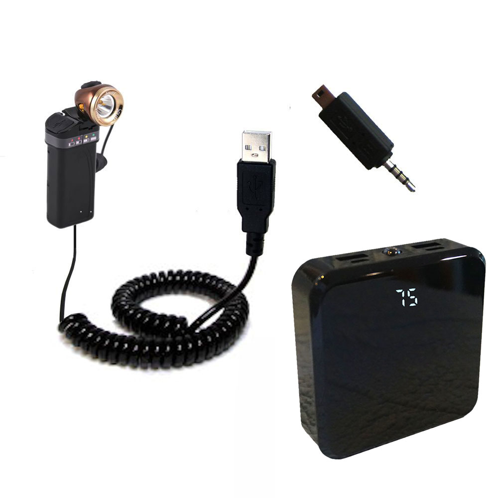 Rechargeable Pack Charger compatible with the Light and Motion Solite 250 / 100