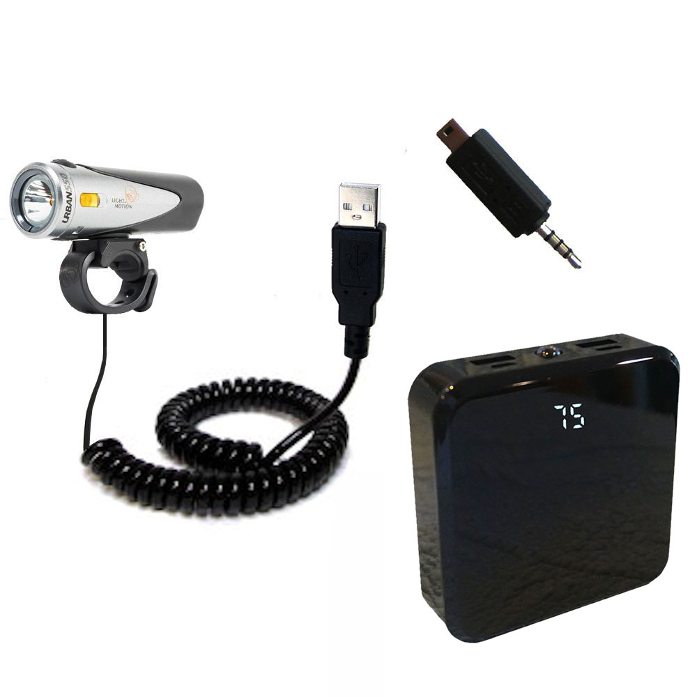 Rechargeable Pack Charger compatible with the Light and Motion Urban 700 / 550