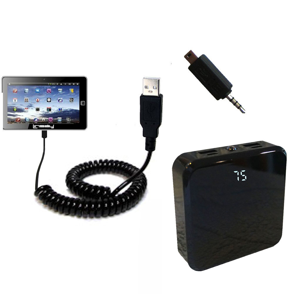 Rechargeable Pack Charger compatible with the Linsay Cosmos F-7HD F-10HD