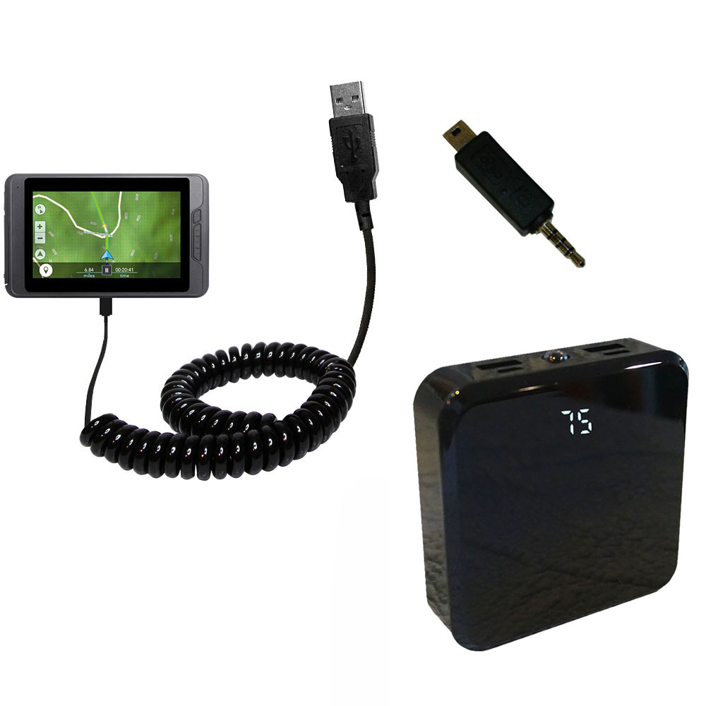 Rechargeable Pack Charger compatible with the Magellan eXplorist TRX7