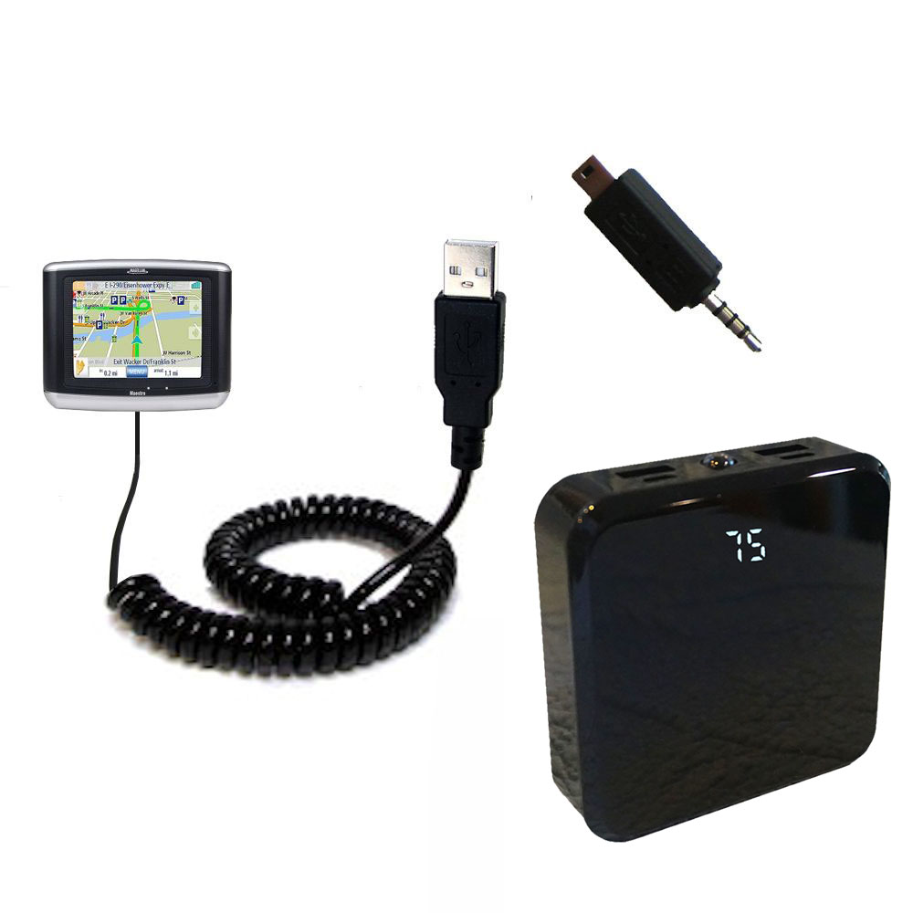 Rechargeable Pack Charger compatible with the Magellan Maestro 3100