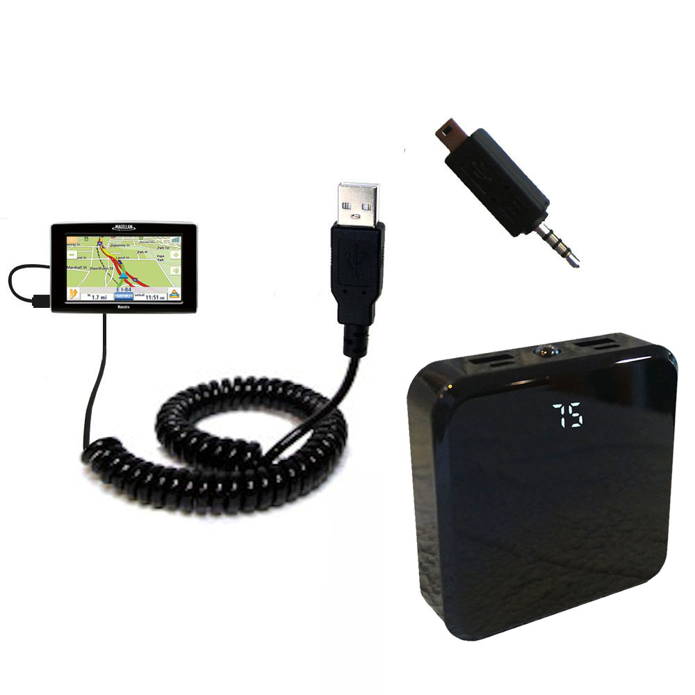 Rechargeable Pack Charger compatible with the Magellan Maestro 3200
