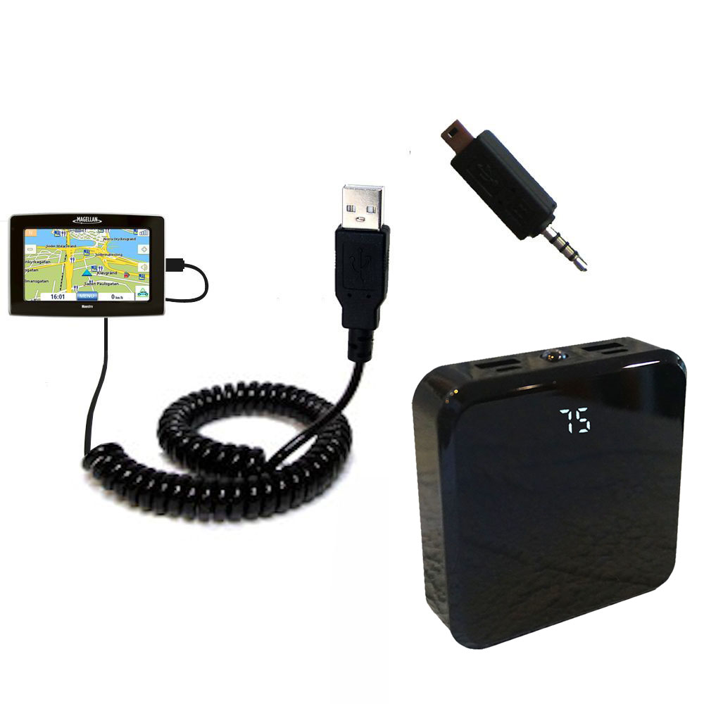 Rechargeable Pack Charger compatible with the Magellan Maestro 4245