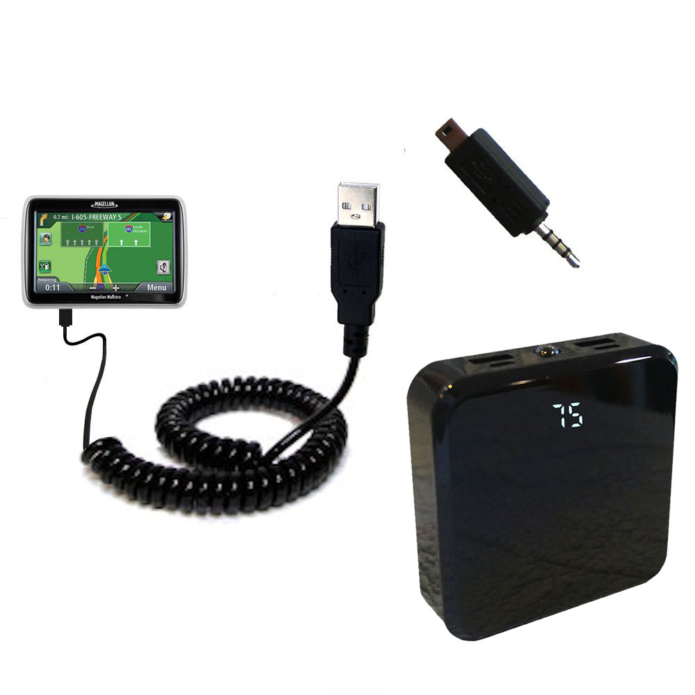 Rechargeable Pack Charger compatible with the Magellan Maestro 4700