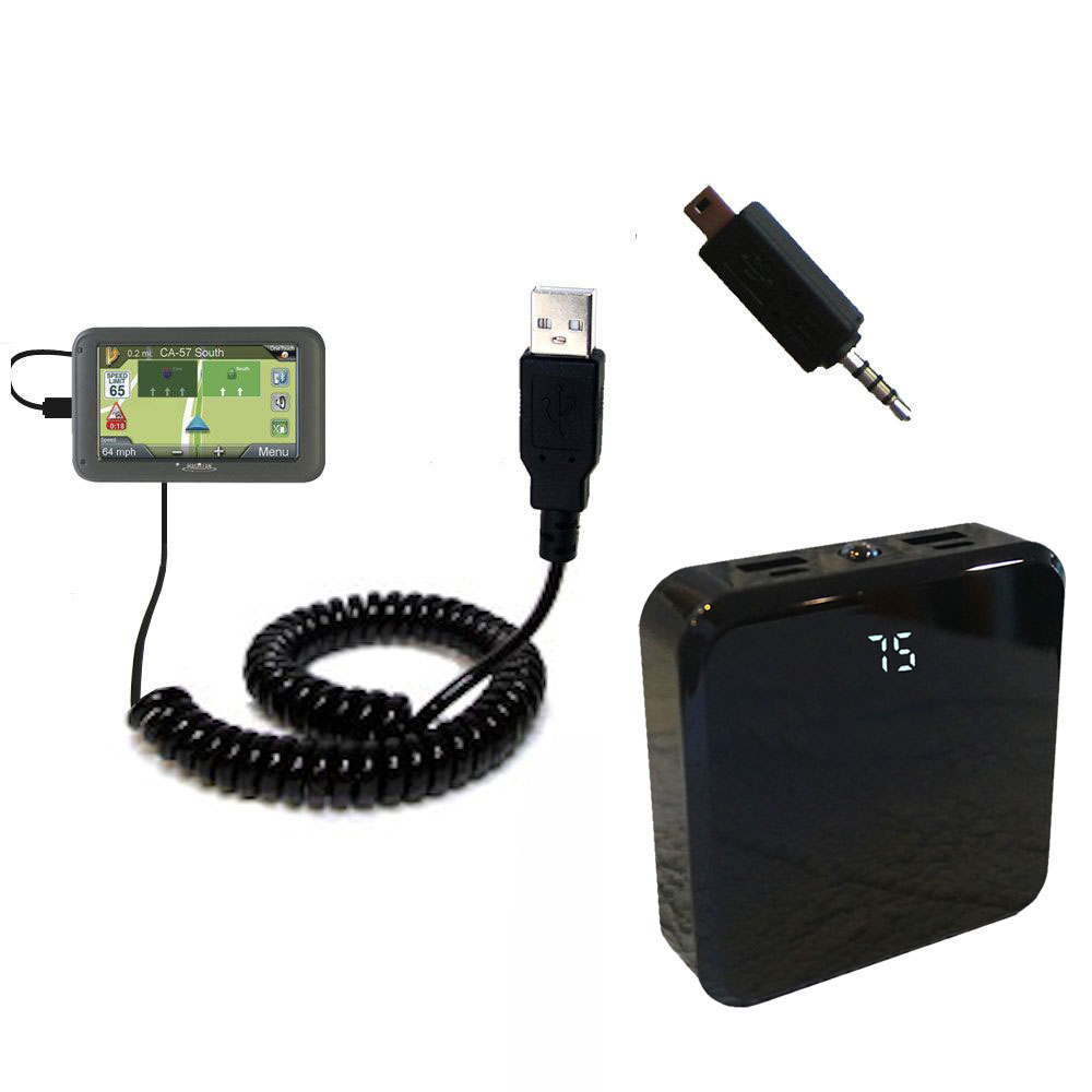 Rechargeable Pack Charger compatible with the Magellan Roadmate 5245 / 5235 T