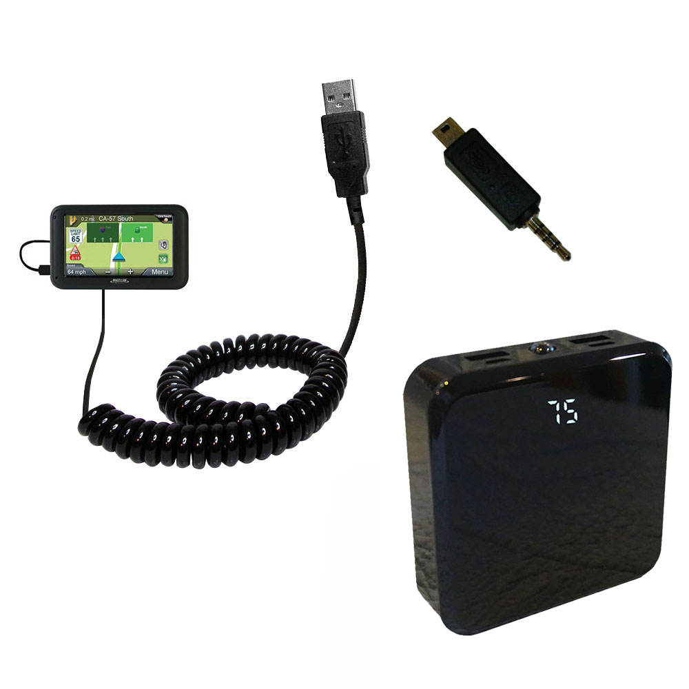 Rechargeable Pack Charger compatible with the Magellan Roadmate 5630T-LM / 5635T-LM
