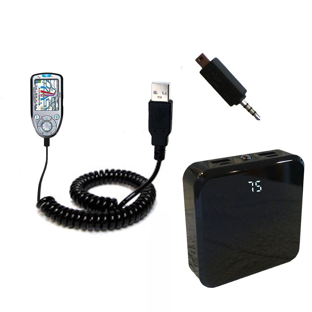 Rechargeable Pack Charger compatible with the Magellan Roadmate SE4