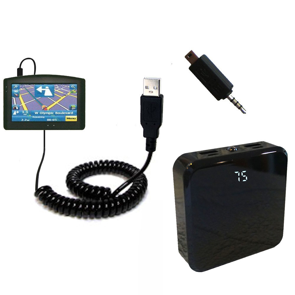 Rechargeable Pack Charger compatible with the Maylong FD-420 GPS For Dummies