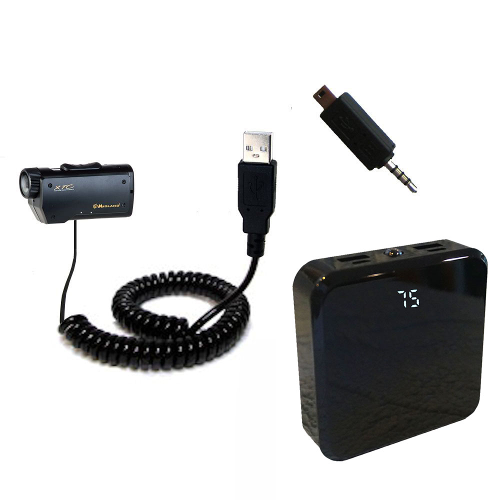 Rechargeable Pack Charger compatible with the Midland XTC 100PV2 150PV2