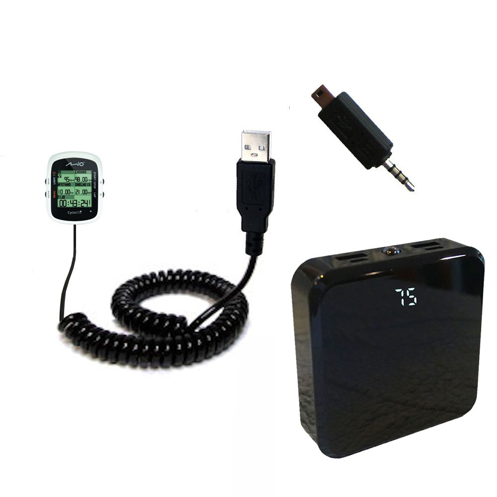 Rechargeable Pack Charger compatible with the Mio Cyclo 105 / H HC