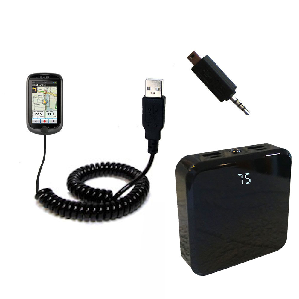 Rechargeable Pack Charger compatible with the Mio Cyclo 310 / 315