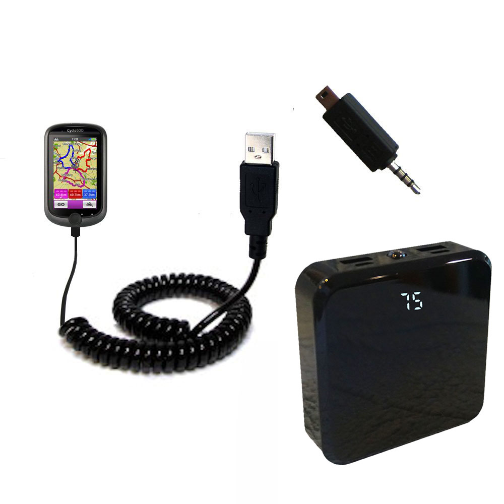 Rechargeable Pack Charger compatible with the Mio Cyclo 500 / 505 / HC