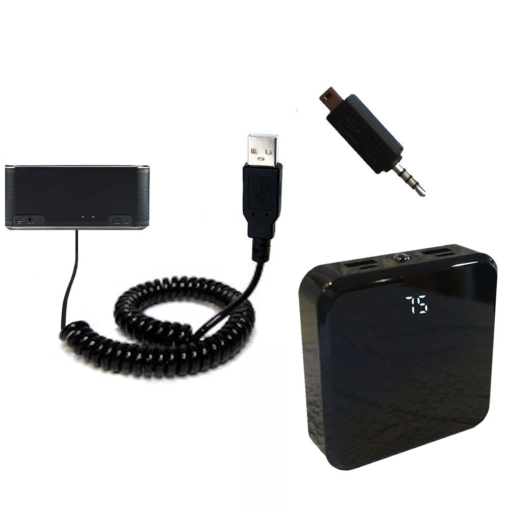 Rechargeable Pack Charger compatible with the Monster ClarityHD Micro