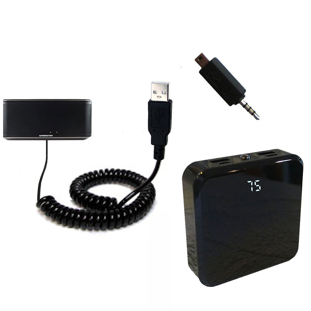 Rechargeable Pack Charger compatible with the Monster Inspiration Micro