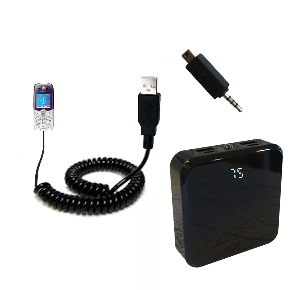 Rechargeable Pack Charger compatible with the Motorola C650