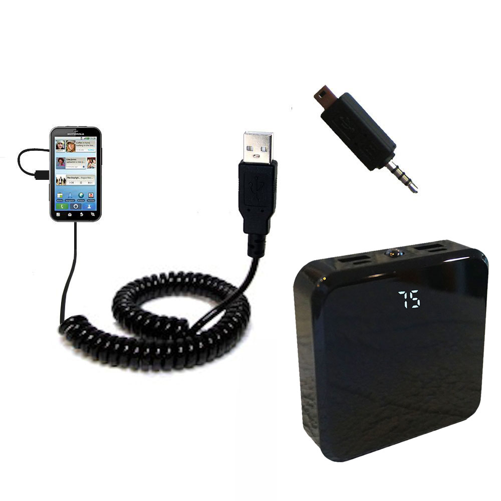 Rechargeable Pack Charger compatible with the Motorola DEFY