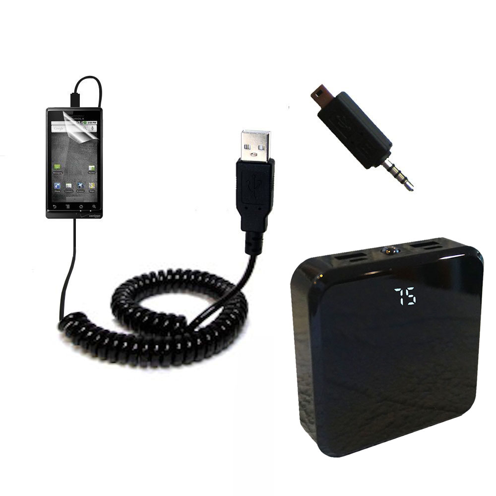 Rechargeable Pack Charger compatible with the Motorola DROID HD
