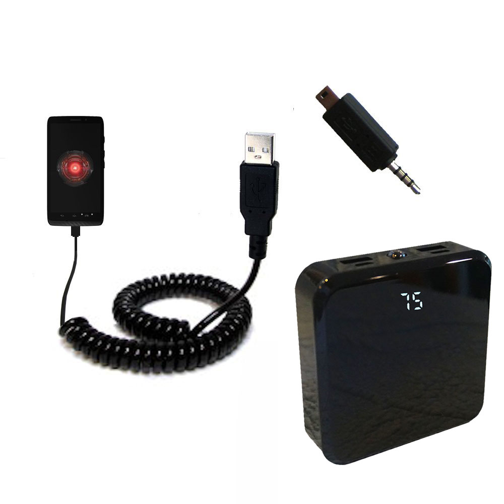 Rechargeable Pack Charger compatible with the Motorola Droid Mini
