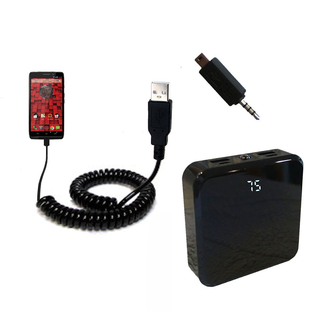 Rechargeable Pack Charger compatible with the Motorola Droid Ultra