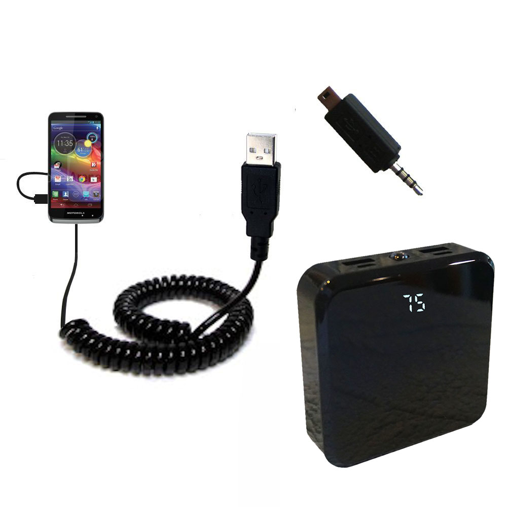 Rechargeable Pack Charger compatible with the Motorola Electrify M XT905