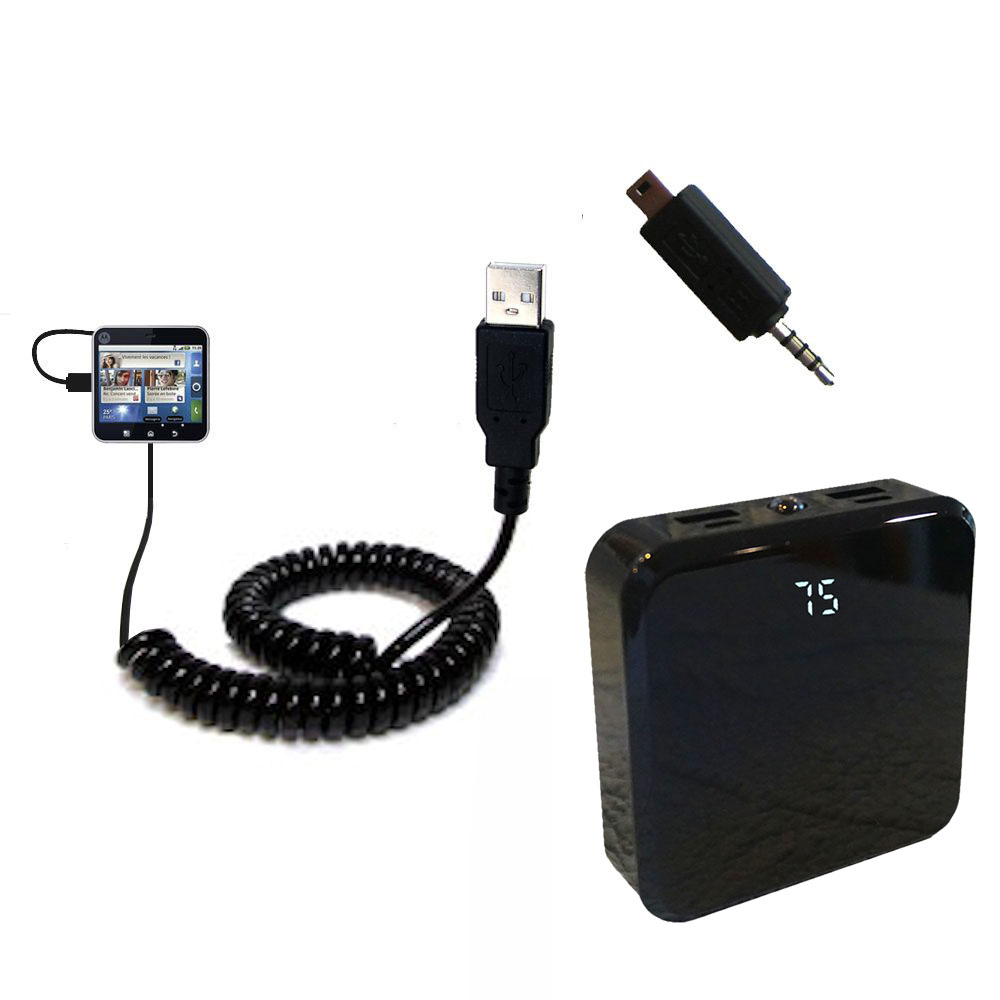 Rechargeable Pack Charger compatible with the Motorola FLIPOUT