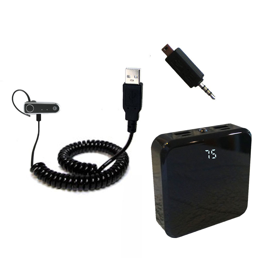 Rechargeable Pack Charger compatible with the Motorola H620