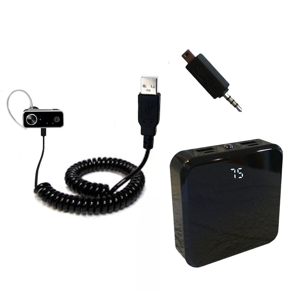 Rechargeable Pack Charger compatible with the Motorola H690