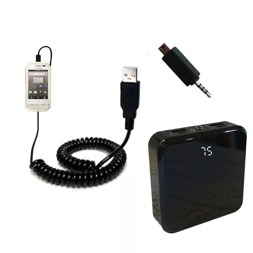 Rechargeable Pack Charger compatible with the Motorola i867