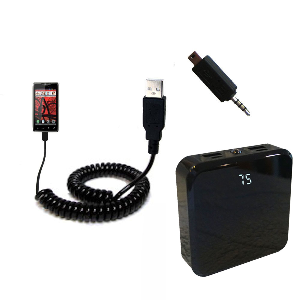 Rechargeable Pack Charger compatible with the Motorola KRZR MAXX