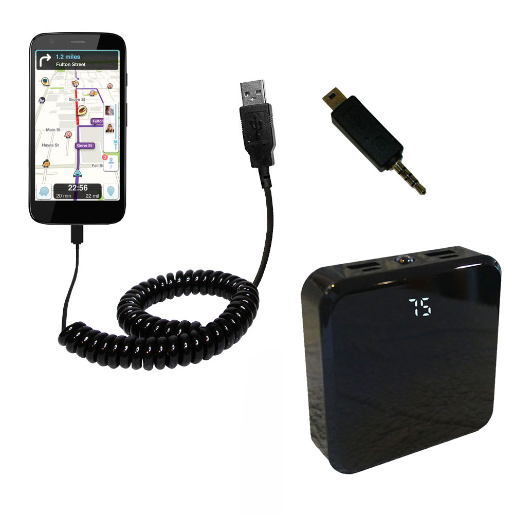 Rechargeable Pack Charger compatible with the Motorola Moto G