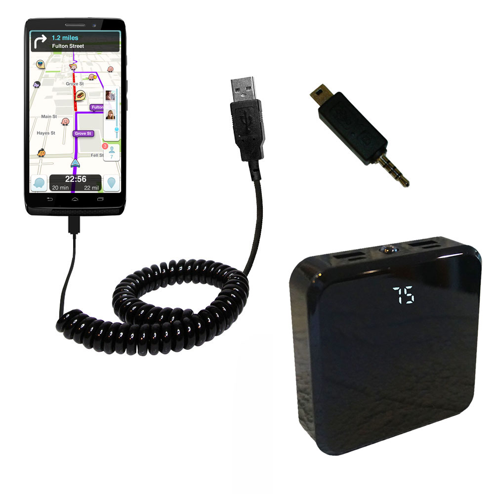 Rechargeable Pack Charger compatible with the Motorola Moto Maxx