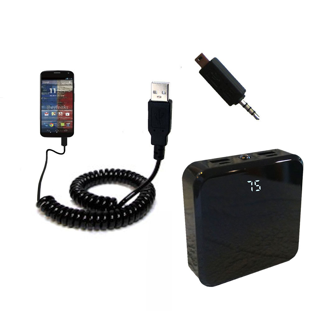 Rechargeable Pack Charger compatible with the Motorola Moto X