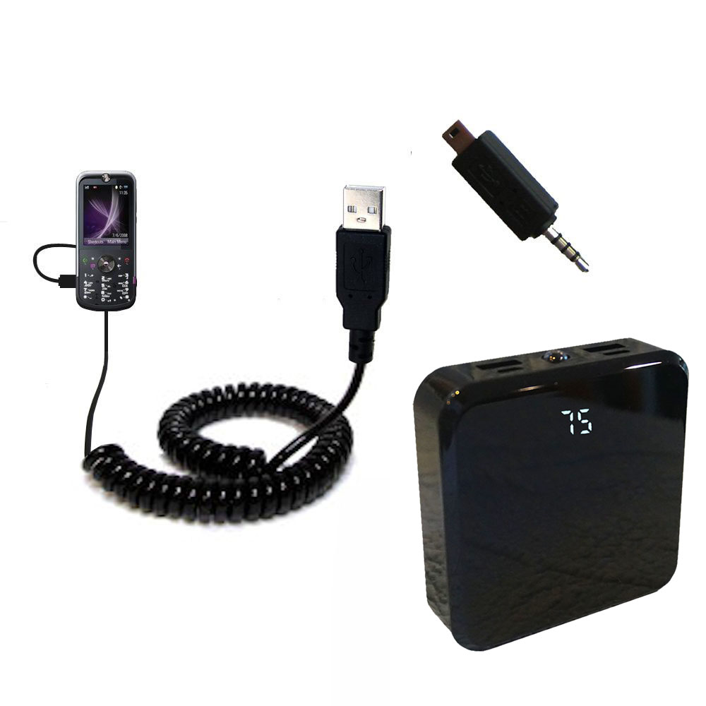 Rechargeable Pack Charger compatible with the Motorola MOTOZINE ZN5