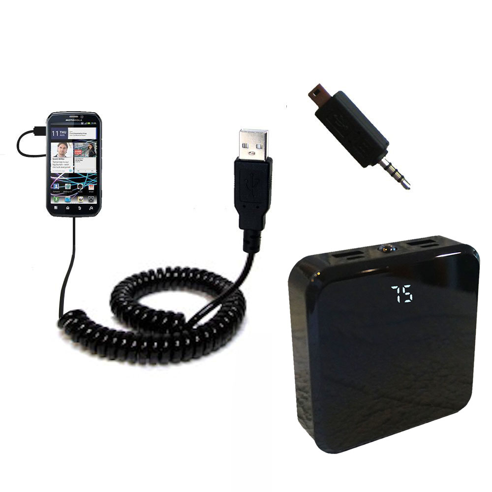 Rechargeable Pack Charger compatible with the Motorola Photon 4G