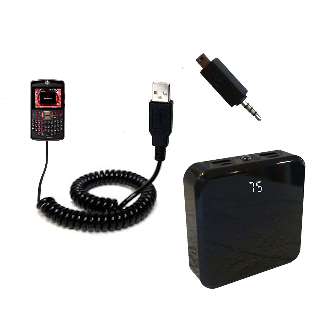Rechargeable Pack Charger compatible with the Motorola Q9m
