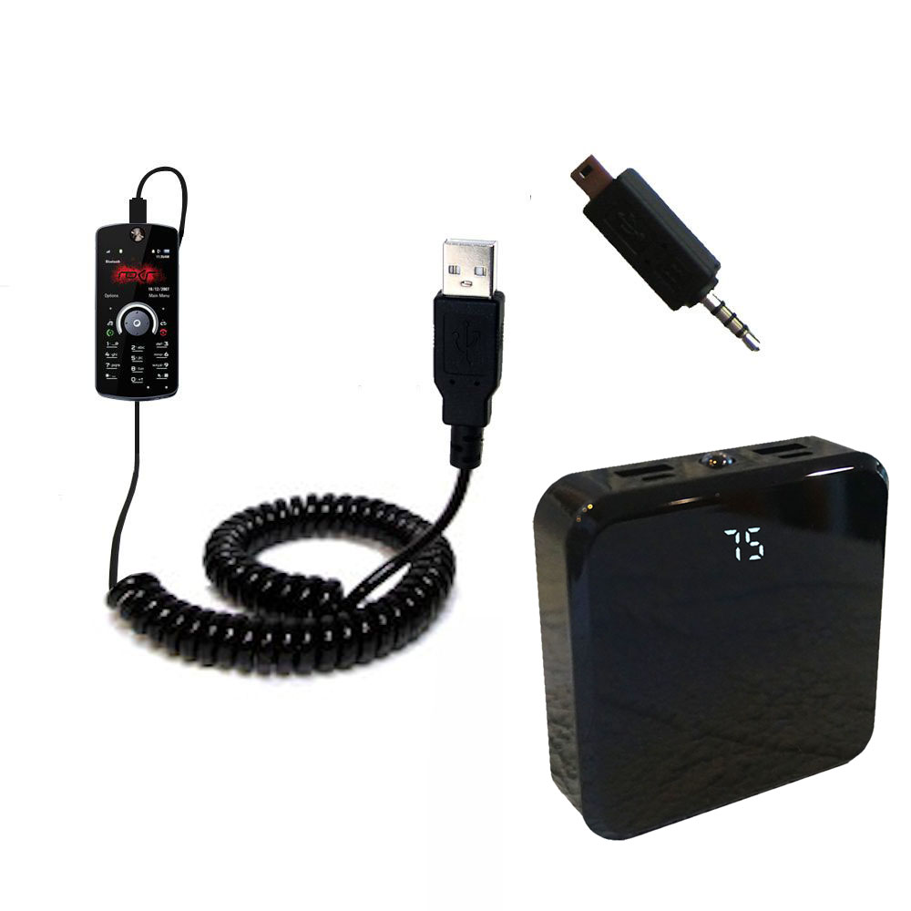 Rechargeable Pack Charger compatible with the Motorola ROKR E8