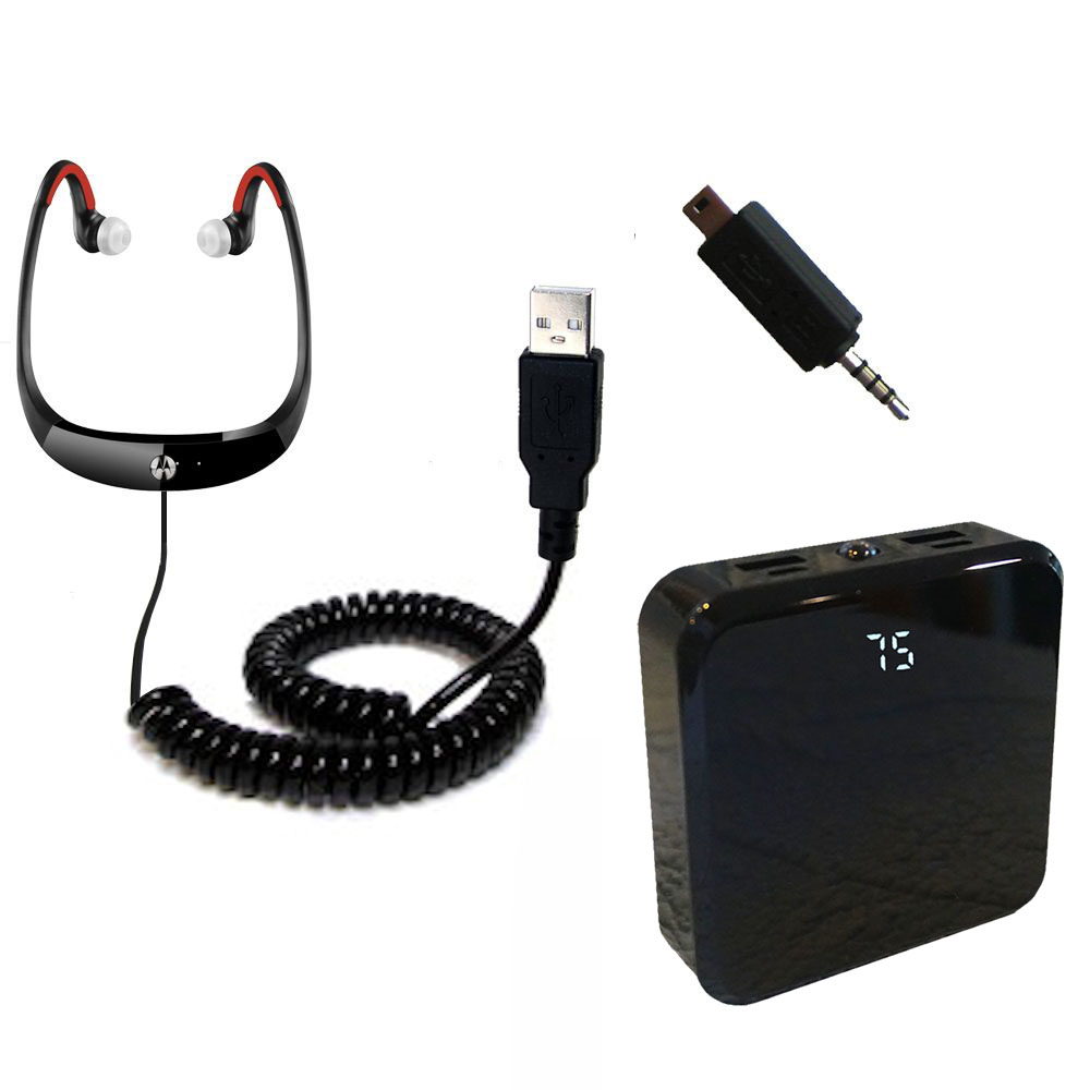 Rechargeable Pack Charger compatible with the Motorola S10 HD