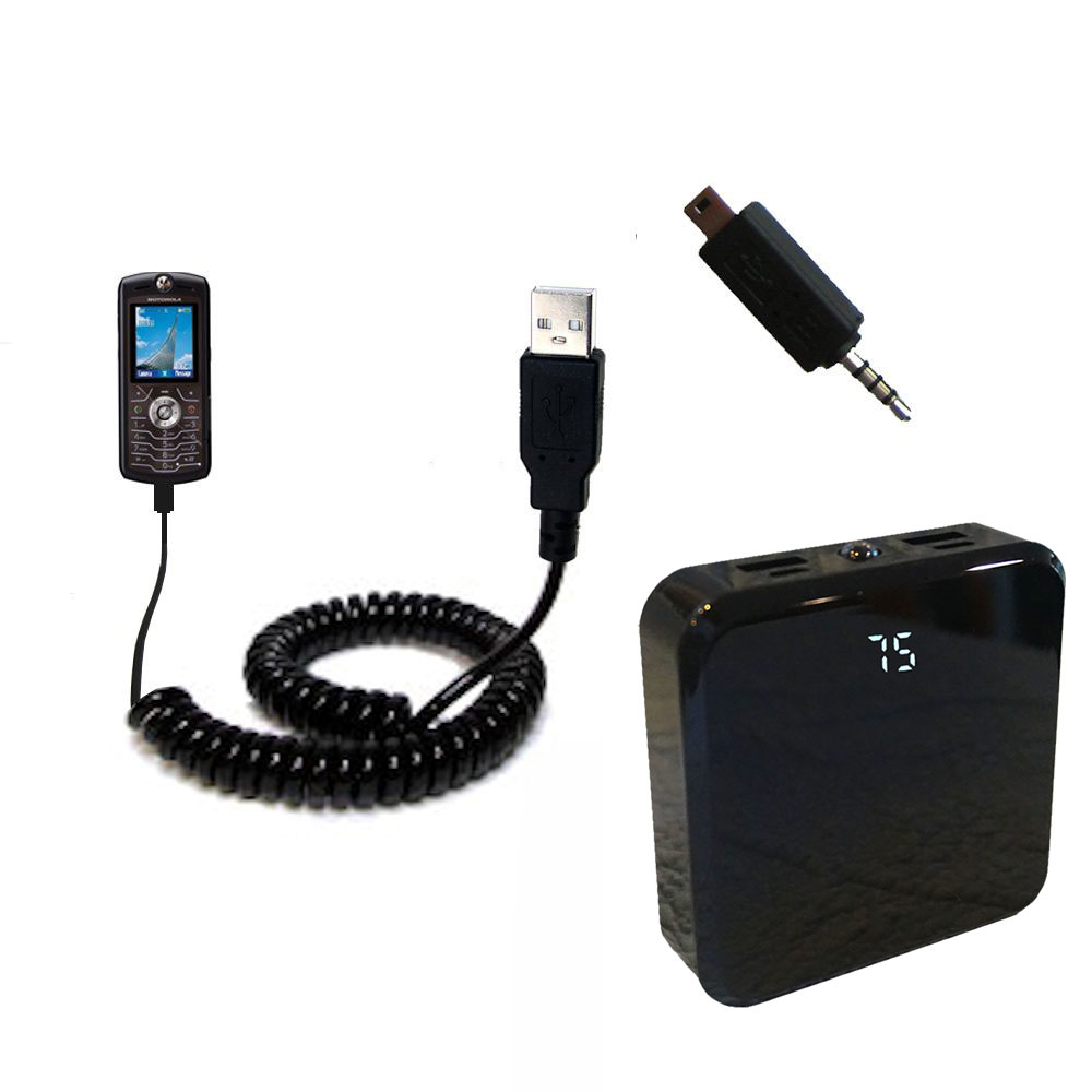 Rechargeable Pack Charger compatible with the Motorola SLVR