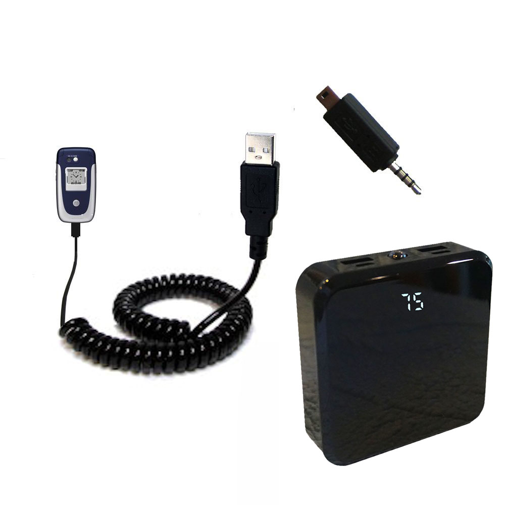 Rechargeable Pack Charger compatible with the Motorola V360