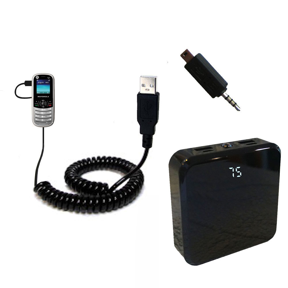 Rechargeable Pack Charger compatible with the Motorola WX181