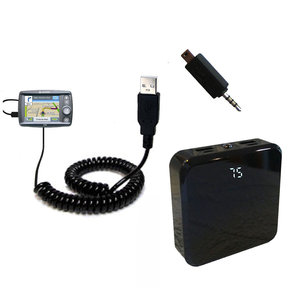 Rechargeable Pack Charger compatible with the Navman F20 Europe