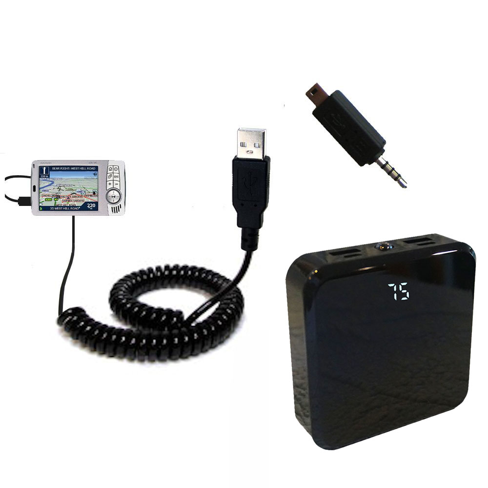 Rechargeable Pack Charger compatible with the Navman iCN 510